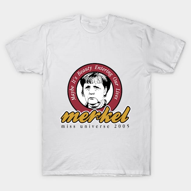 Merkel T-Shirt by MarkoDiMarko